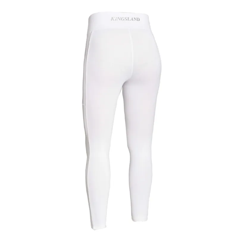 Kingsland KLkatinka W F-Tec2 F-Grip Tights - White-1